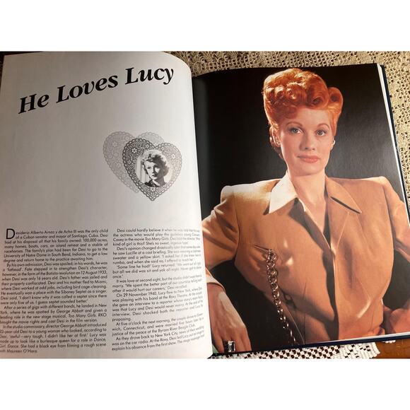 1993 Lucy! by Annie McGarry | Hardcover Biography of Lucille Ball - Picture 3 of 5
